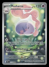 Musharna 117/086 Holofoil SV: Black Bolt Illustration Rare Pokemon TCG on eBay
