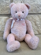 LL Baby Gund My First Teddy Bear Plush Rare Pink HTF 5834