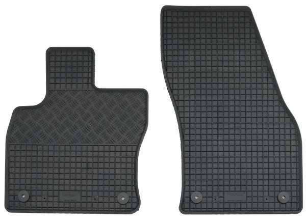 GummifußMatten FüR VW Caddy 5 Ab 2020- Passform FußMatten Gummimatten 2-Teilig-image