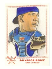 2018 Topps Big League Star Caricature Reproductions - KANSAS CITY ROYALS 
