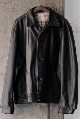 り*り様 PHIGVEL Leather Field Jacket PHIGVEL Leather Field Jacket L Black Cowhide Vintage Men's