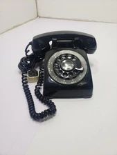 Vintage Western Electric Bell System Rotary Telephone Model 500DM Black