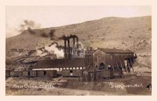 Bearcreek Coal Co MT Montana Mining RPPC Foto Postal COPIA