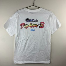 Vintage 90s Virtua Fighter 3 Video Game Shirt M Single Stitch Sega Graphic Tee