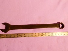 Vintage 1965 Snap On GOEX44   1-3/8" Black Oxide Combination Wrench