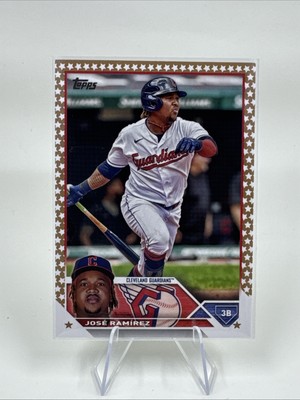 2023 Topps Complete Set - Jose Ramirez #256 Gold Star
