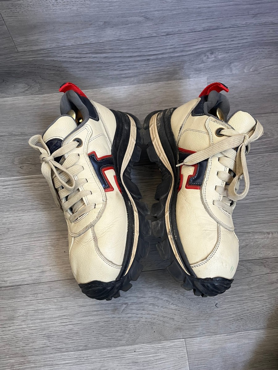 貴重/ヴィンテージスパイク/HUNGA PLATINI モデル　9 Vintage 90's Gordon jack platform leather sneakers sz 44 US 11 | eBay