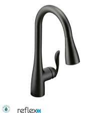Moen 7594 Arbor Single Handle Pulldown Spray Kitchen Faucet - Black