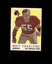 1959 Topps 72 Matt Hazeltine VG-EX #D1,530713
