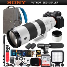 Sony a7R V Full Frame Mirrorless Camera 200-600mm F5.6-6.3 G OSS Lens Bundle