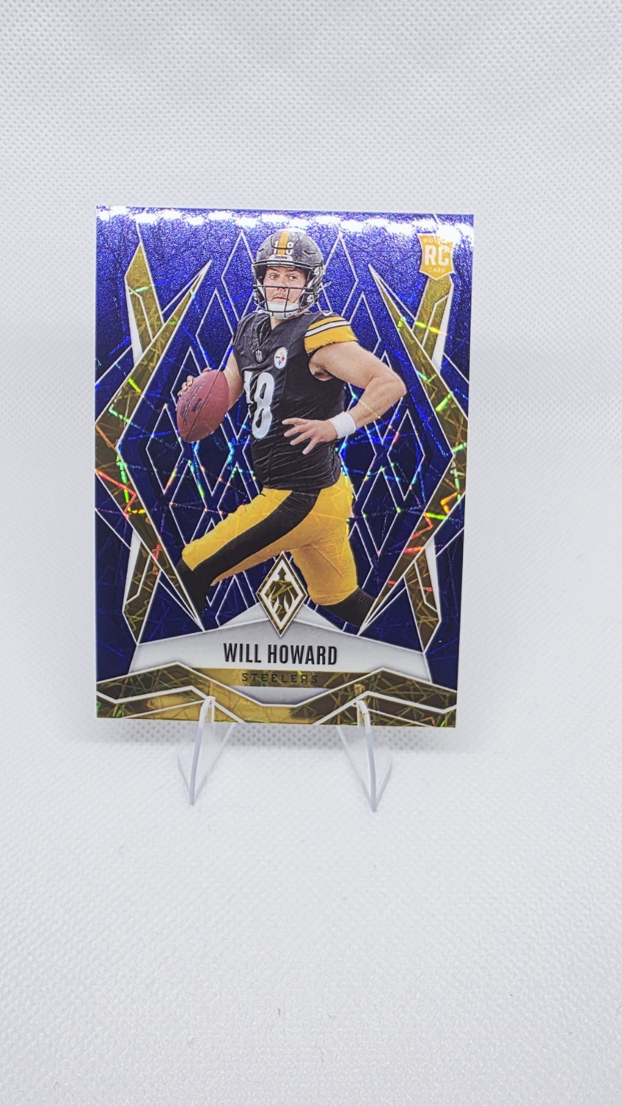 2025 PANINI PHOENIX 165 WILL HOWARD BLUE LAZER /75