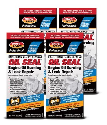 Bar's Leaks OS-1-4PK Oil Seal Engine Burning/Leak Repair, 16.9 Pack of 4 