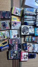 Retro Video Game Consoles System Software Bundle Lot Sega Saturn PC Engine DUO