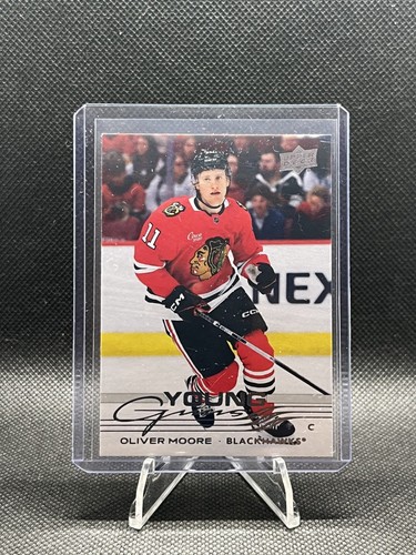 2025-26 Upper Deck Series 1 - Young Guns Oliver Moore #216 (RC) Blackhawks