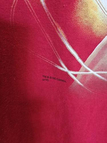 DC Comics Wonder Woman Erwachsene 2XL Größe T-Shirt Tee Graphitti Rot Kurzarm - Bild 4 von 6