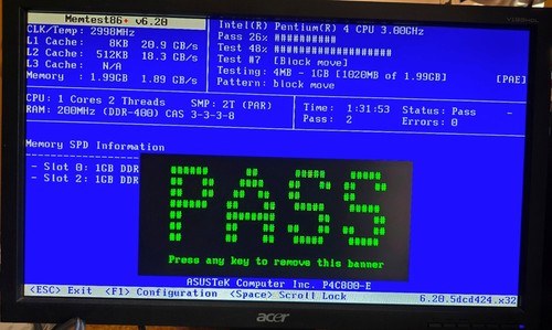 ASUS P4C800-E Deluxe mainboard + Intel Pentium 4 + 2GB RAM + Radeon 9250 VGA - 第 5/23 張圖片