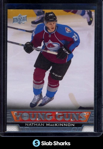 2013 UPPER DECK #238 NATHAN MACKINNON YOUNG GUNS RC ROOKIE