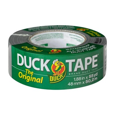 (2 pack) The Original Duck Tape Brand Duct Tape, 1.88 in. x 55 yd Silver