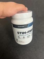 Transparent Labs Stim-Free Pre-Workout  Tropical Punch 30 Servings Exp: 07/26