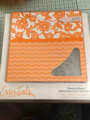 Tonic Studios Flowering Waves Idyllischer Prägefolder & Stanzenset Ref6153 **SALE**