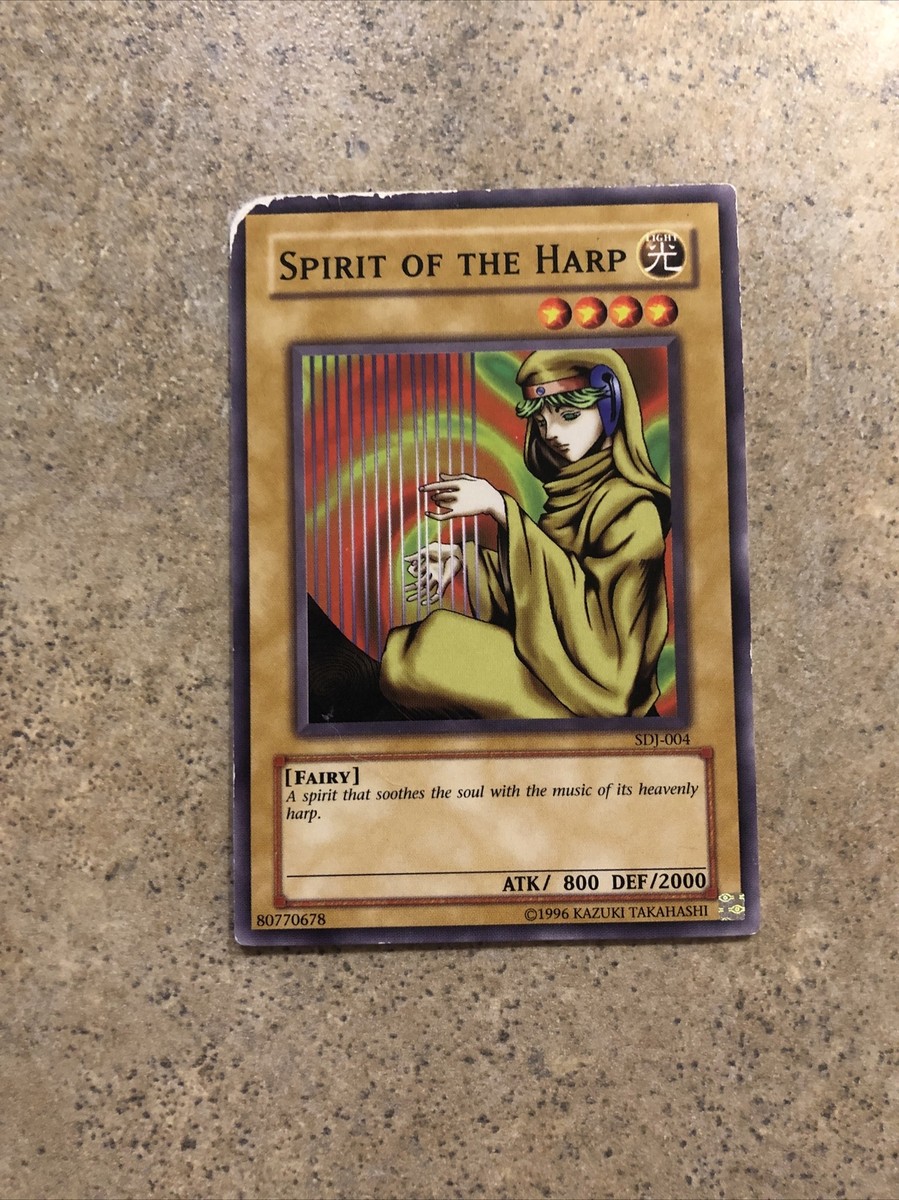 Spirit Of The Harp SDJ-004 Yu-Gi-Oh! Card HP Unlimited | eBay Spirit Of The Harp SDJ-004 Yu-Gi-Oh! Card HP Unlimited | eBay