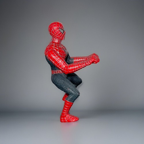 Figura de acción 2004 Spider-Man 2 Bump & Go Cycle - Figura de Spiderman solo sin ciclo - Imagen 2 de 5