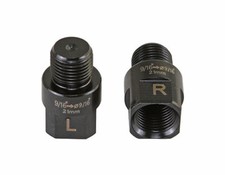 New Pedals Extenders Adapter 21mm 9/16" Black.