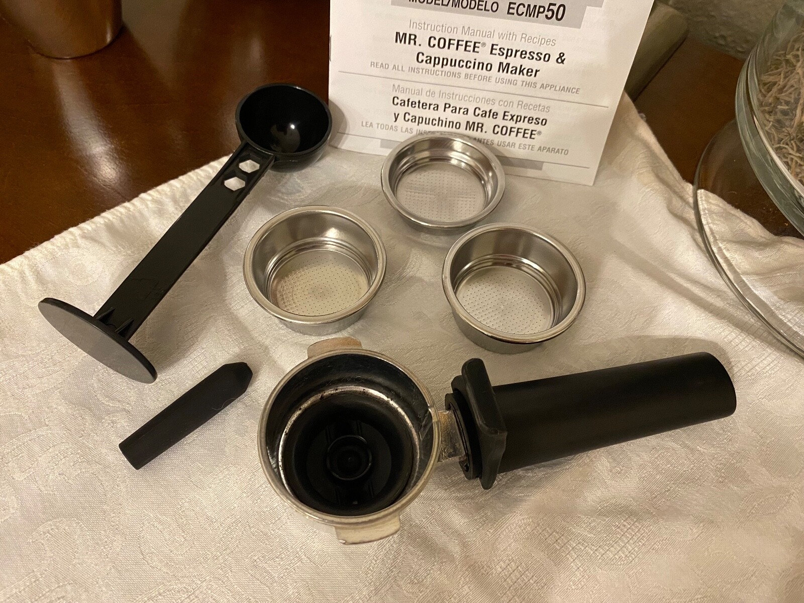 Mr. Coffee Automatic Dual Shot Espresso / Cappuccino Maker ECMP50 - WORKS GREAT!