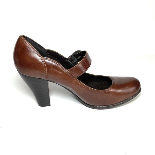 Boc By Born Women's Mary Jane Pumps Brown Leather Size 9M | eBay