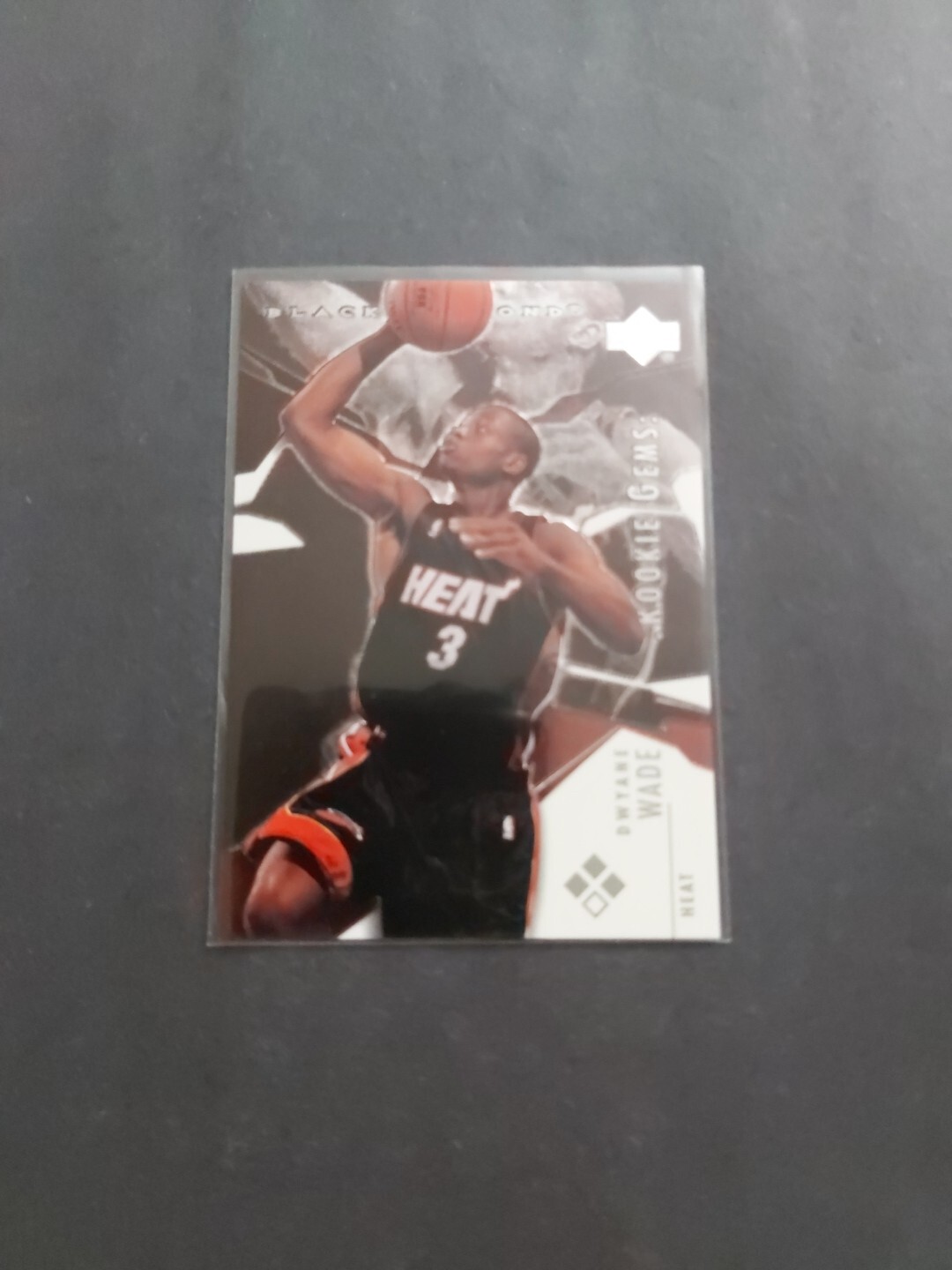 03-04 Ud Black Diamond Dwyane Wade Rc Rookie Gems #148 Heat