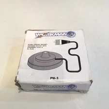 Workmam Extra Strong Magnet Antenna Mount With Stranded Coax. & PL Plug PM5
