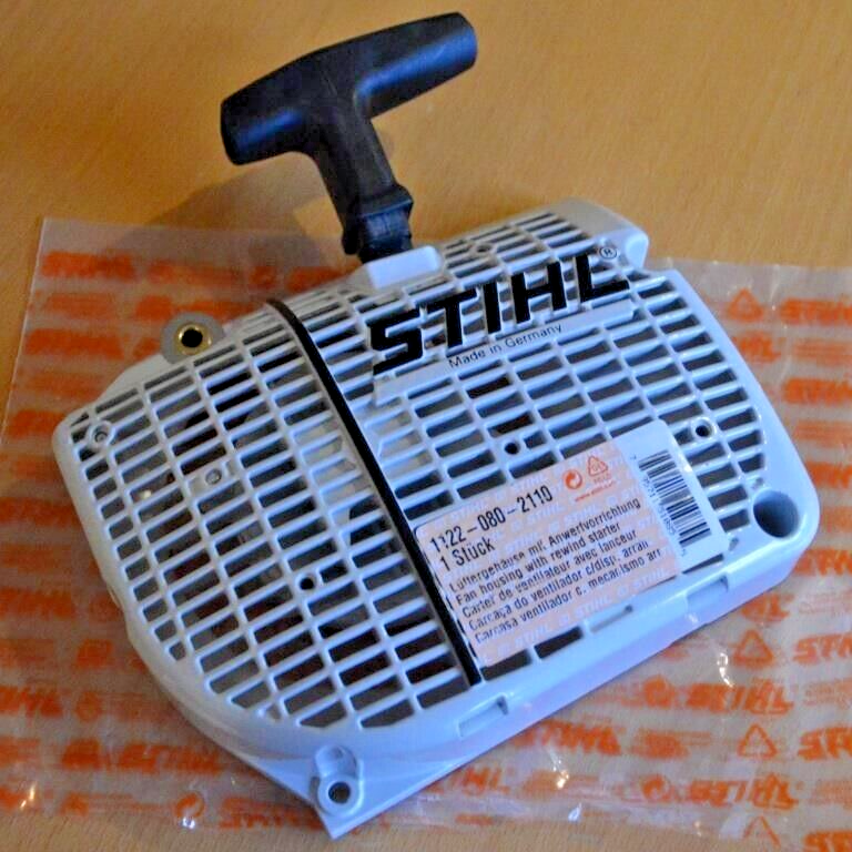Genuine Stihl MS660 MS650 066 OEM Fan Housing Rewind Pull Start 1122 080 2110