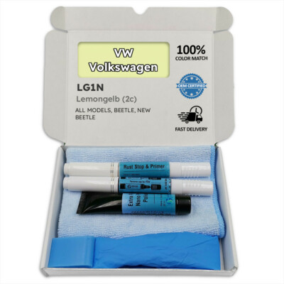 Lackstift für VW Volkswagen Gelb LEMONGELB (2C) LG1N BEETLE NEW Stift Stick
