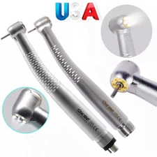 KaV Style Dental LED E-generator High Speed Handpiece 5*Bulb Fiber Optic/ Rotor
