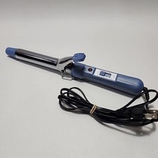 Rizador Vidal Sassoon azul modelo VS-100 ajuste de temperatura doble