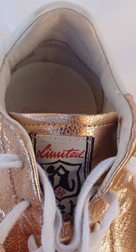 Ash Cult Platform Trainers Sneakers Rose Gold Leather EUR 38/US 7.5-8 - Picture 10 of 11