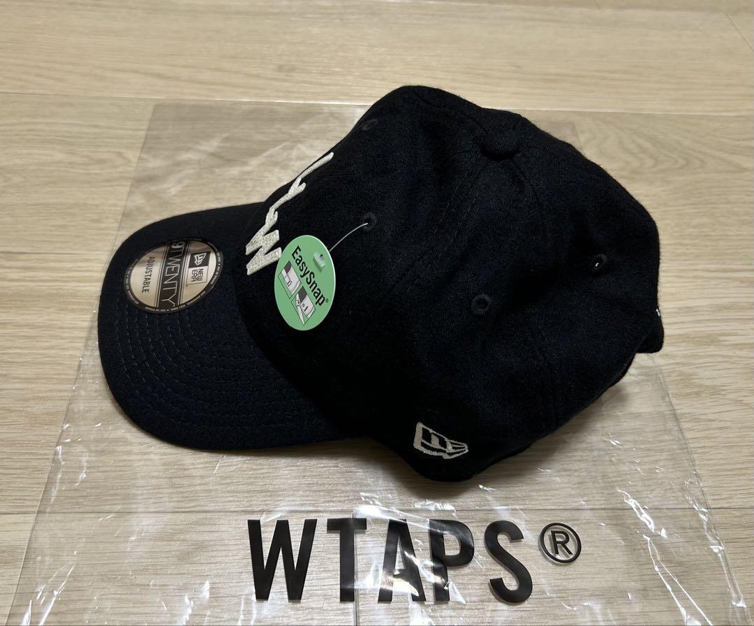 WTAPS New Era 9TWENTY Cap Wool Nylon Flannel Black 23AW LLW WTAPS New Era 9TWENTY Cap Wool Nylon Flannel Black 23AW LLW