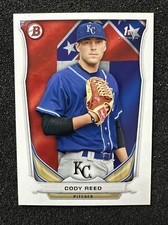 CODY REED #BP38 2014 Bowman Baseball Prospects State & Hometown Parallel SP