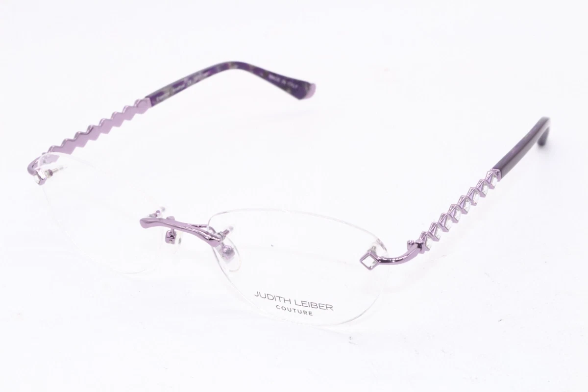 Judith Leiber Plastic Eyeglass Frames Purple for sale | eBay