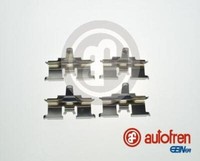 Autofren Seinsa ZubehöRsatz Scheibenbremsbelag Hinten FüR Chevrolet