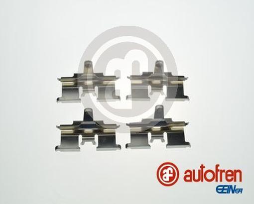 Autofren Seinsa ZubehöRsatz Scheibenbremsbelag Hinten FüR Chevrolet-image