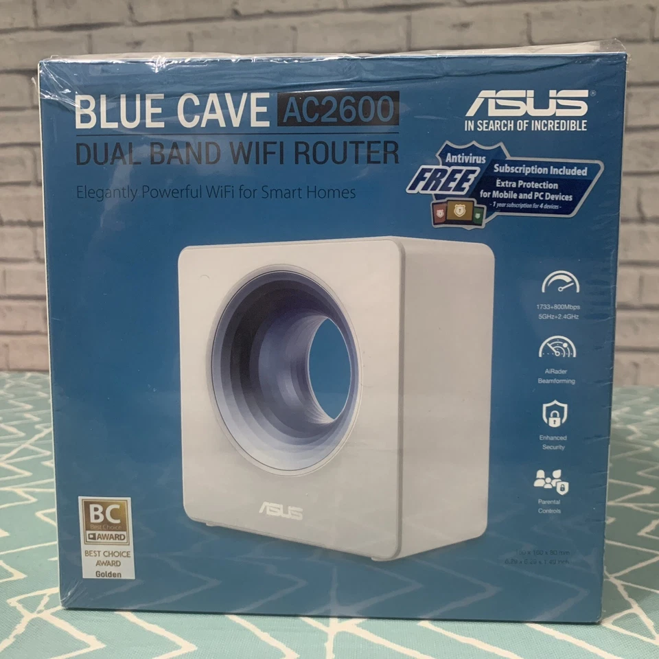 ASUS Blue Cave AC2600 Dual-band Router (2.4GHz / 5GHz) with 4 x Gigabit Ethernet - Image 2 of 4