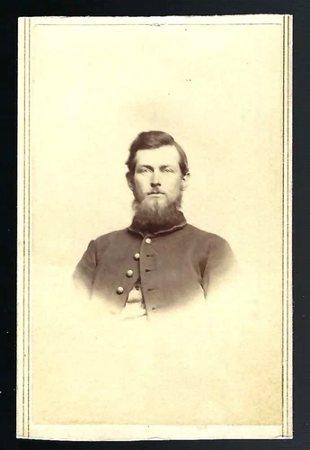Civil War CDV Private Augustus Weeks 6th Mass Vols