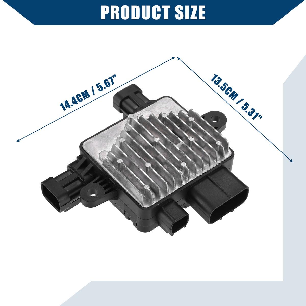 Pack of 1 For Kia Sedona 06-14 No.253854D900 Radiator Cooling Fan