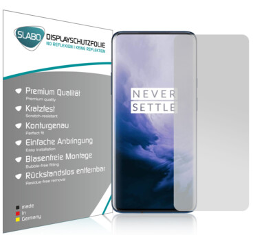 Slabo Displayschutzfolie für OnePlus 7T Pro | 7 Pro 4er Set MATT ''No Reflexion''