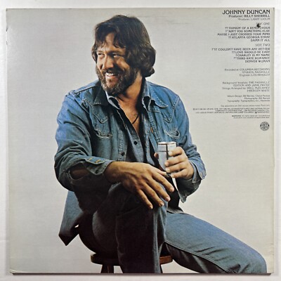 Johnny Duncan “Self-Titled” LP/Columbia 34442 (EX) 1977 | eBay
