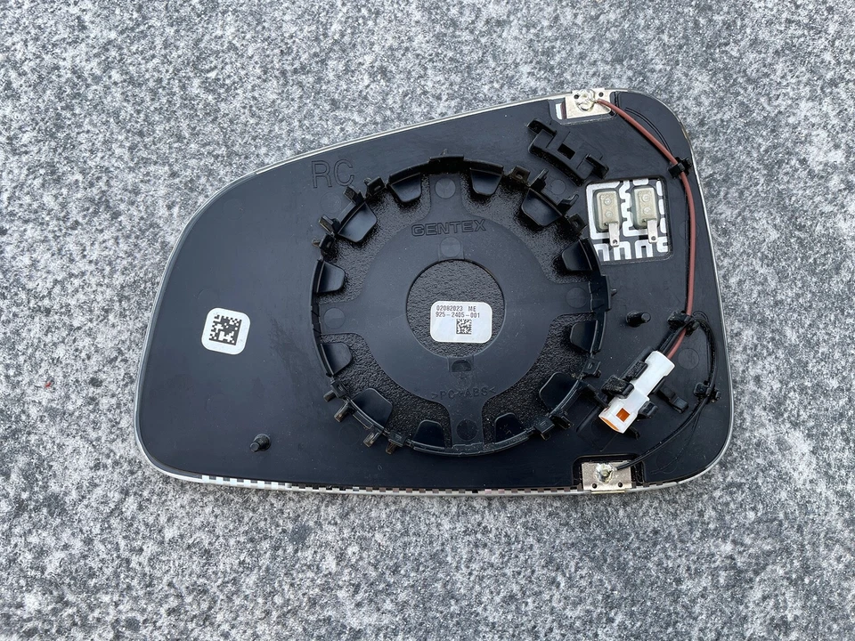 16-25 OEM TESLA MODEL X RIGHT SIDE VIEW MIRROR WIDE ANGLE GLASS AUTO DIM HEATED Foto 2 de 4