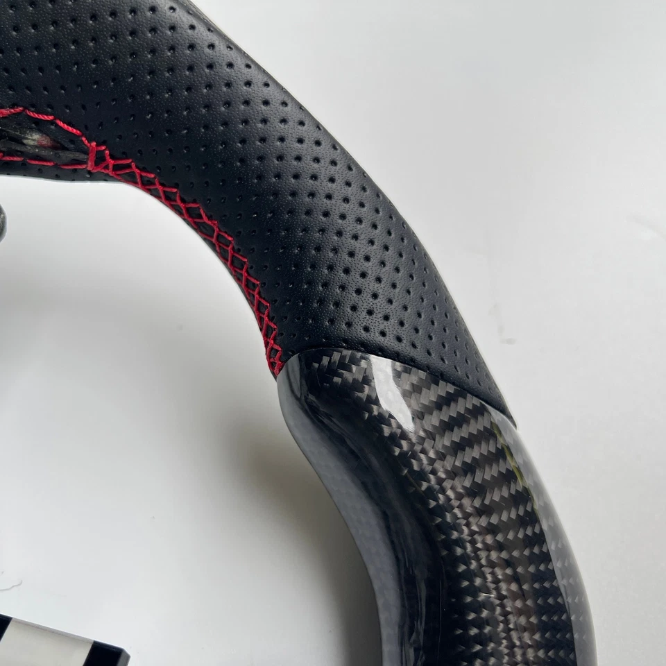 Volante de fibra de carbono real para Lexus ES300/ES350 2013-2016/GS350 2013-2015 Foto 3 de 4