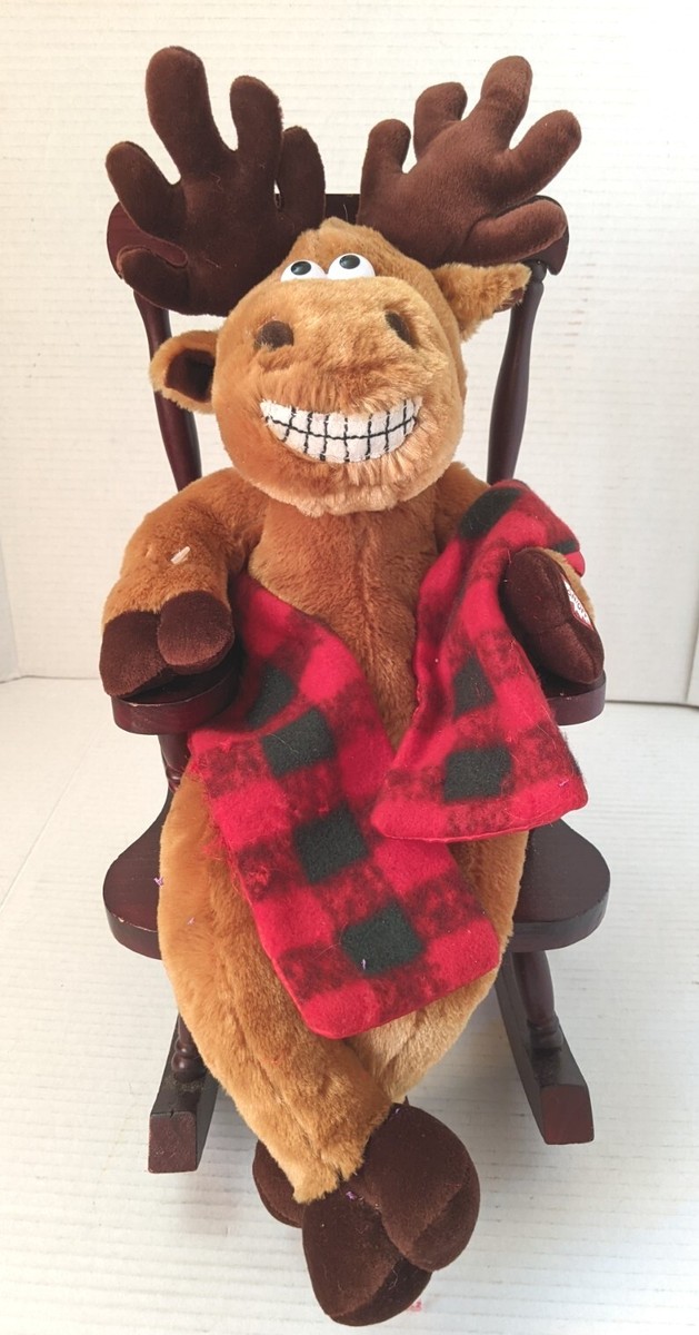 DanDee Grandma Got Run Over By A Reindeer Plush Lighted