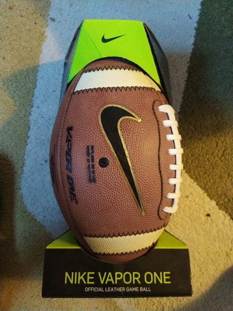 nike vapor one leather football